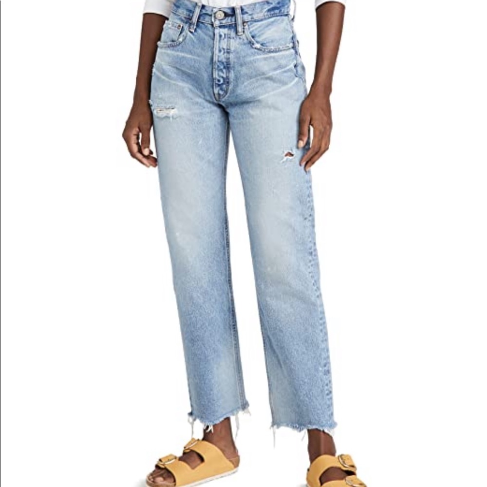 Moussy Lomita Wide Straight Jeans